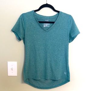 Dan skin blue workout shirt